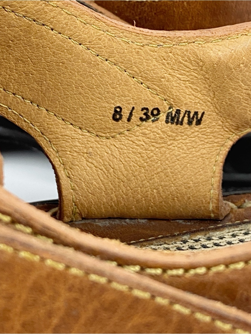 Born Brown Leather Open-Toe Sandals - Picture 11 of 11